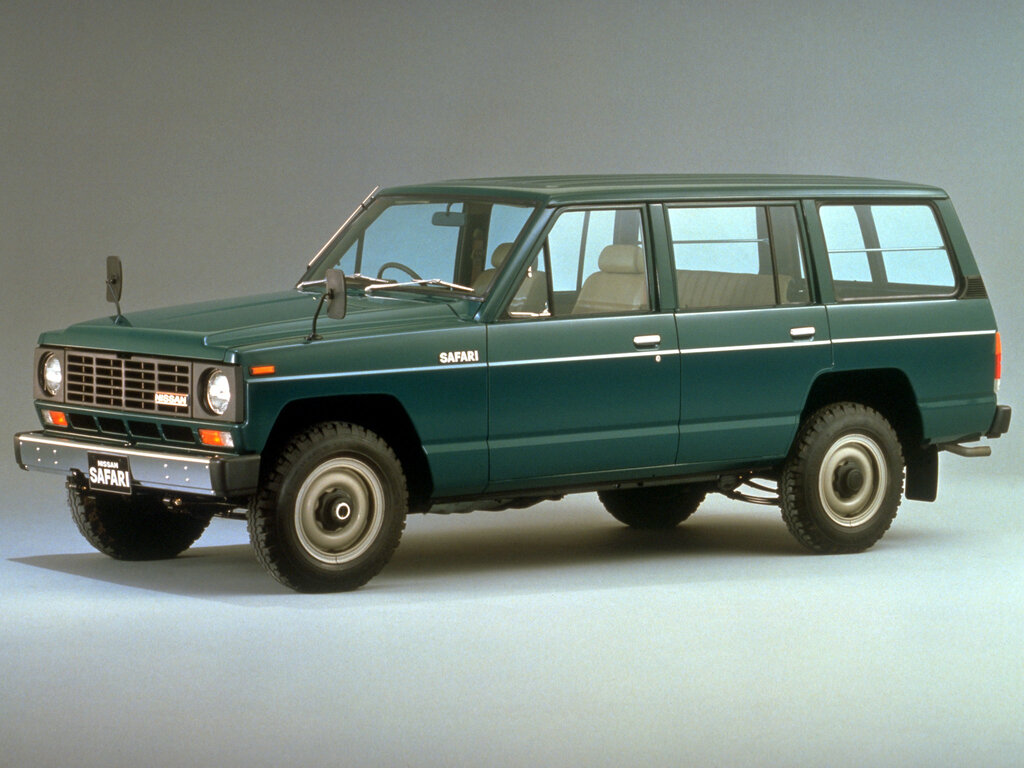 Nissan Safari (VRG160) 1 поколение, джип/suv 5 дв. (06.1980 - 08.1983)